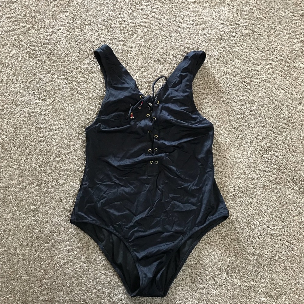 Sexy black swimsuit